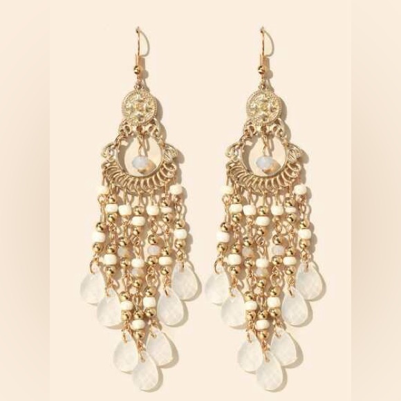 Crystal drop earrings #531 - Picture 1 of 6